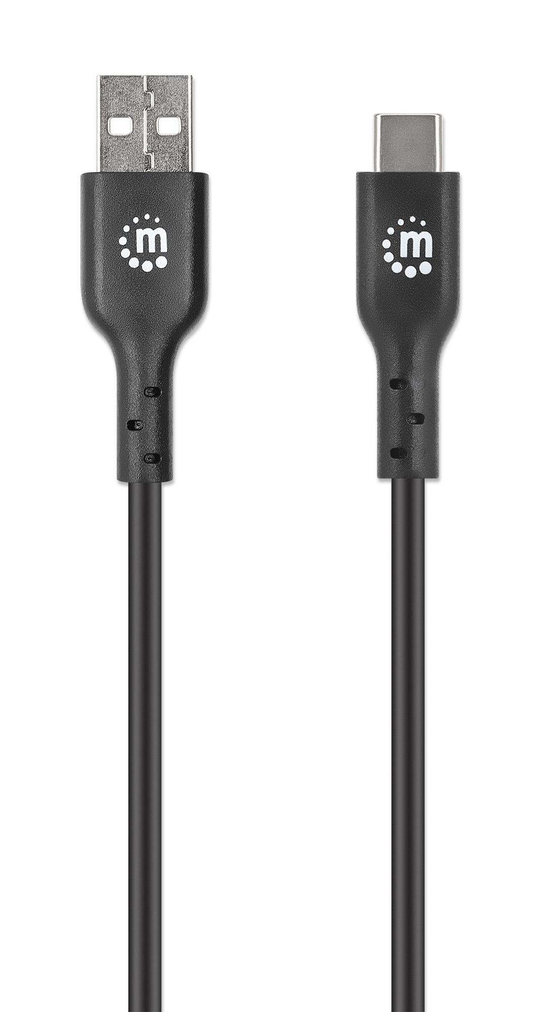 Foto 4 | Cable USB-C Manhattan para Dispositivos de Alta Velocidad 1 m Negro