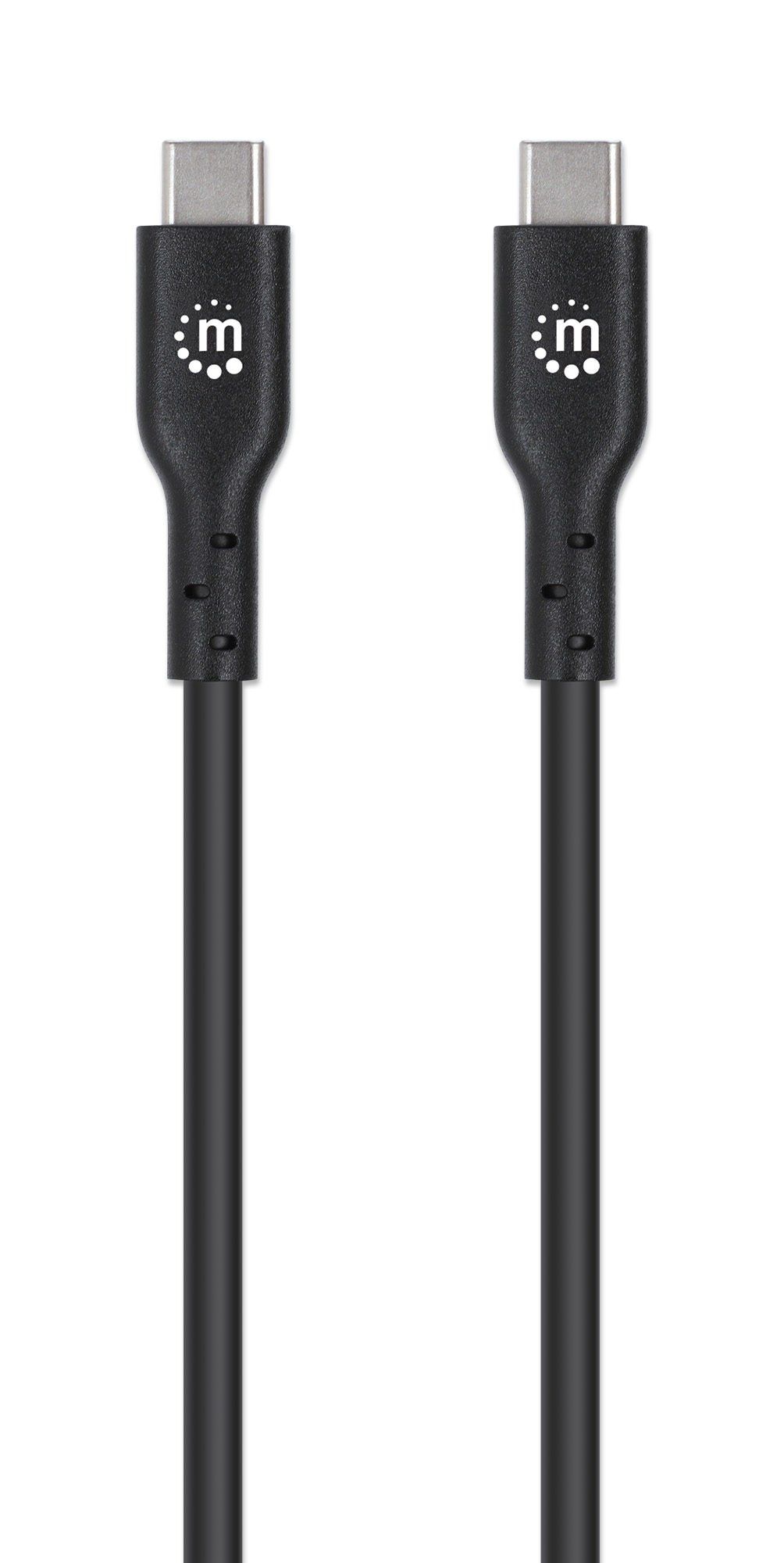 Foto 5 pulgar | Cable USB-C Manhattan para Dispositivos de Súper Velocidad Negro 50 cm