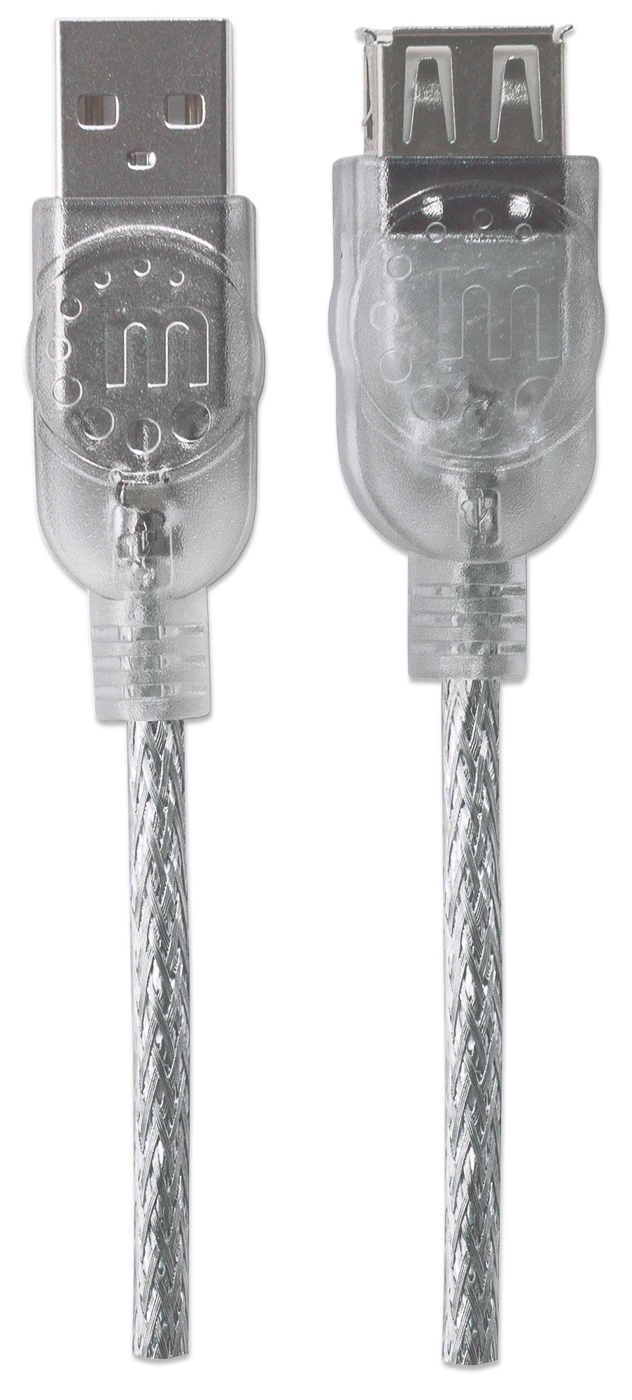 Foto 4 pulgar | Manhattan Cable USB 2.0 Extensión 480 mbps 4.5m Plateado