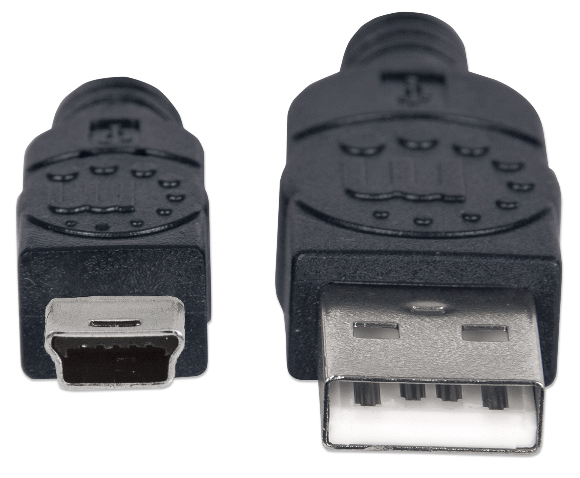 Foto 4 pulgar | Cable Manhattan USB 2.0 Mini-b 480mbps 1.8 m Negro