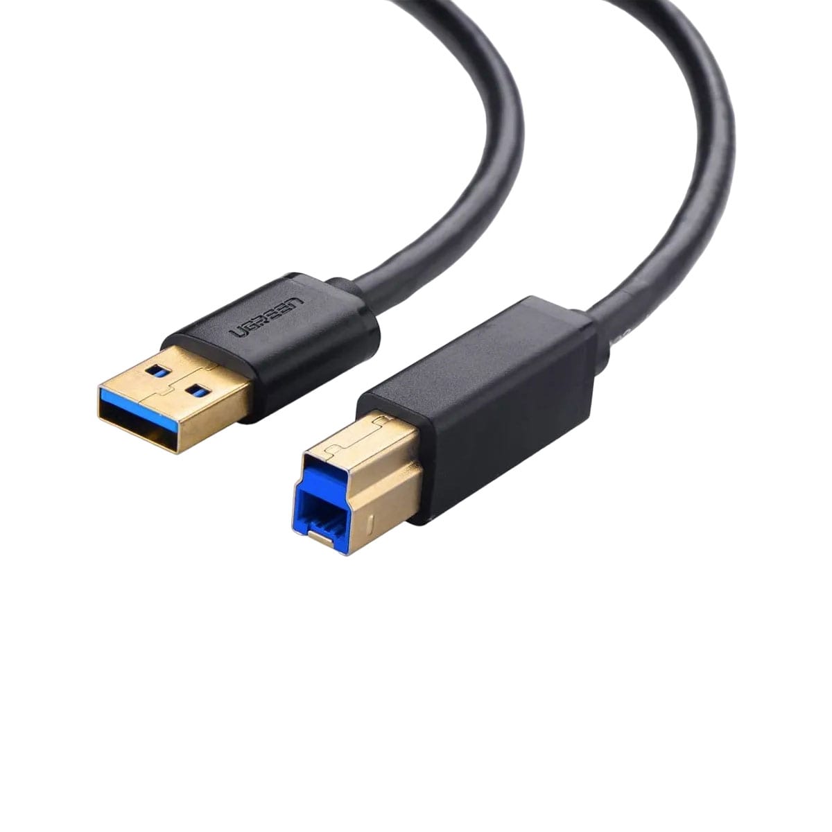 Cable Para Impresora Ugreen 10372 Usb 3.0 A Macho A Usb 3.0 B Macho De 2m $299