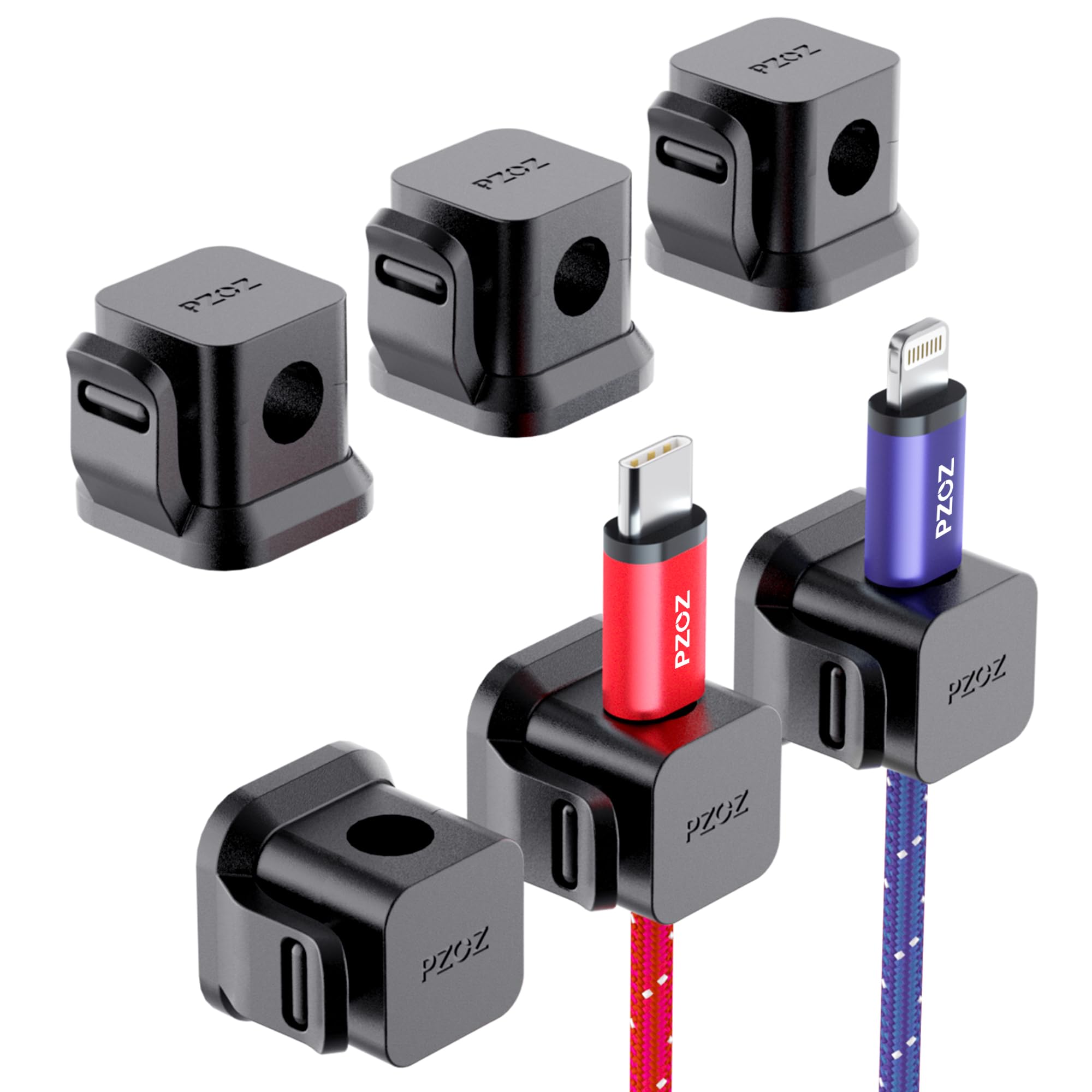 Clips Adhesivos para Cable de Carga Pzoz 6 Piezas - Venta Internacional