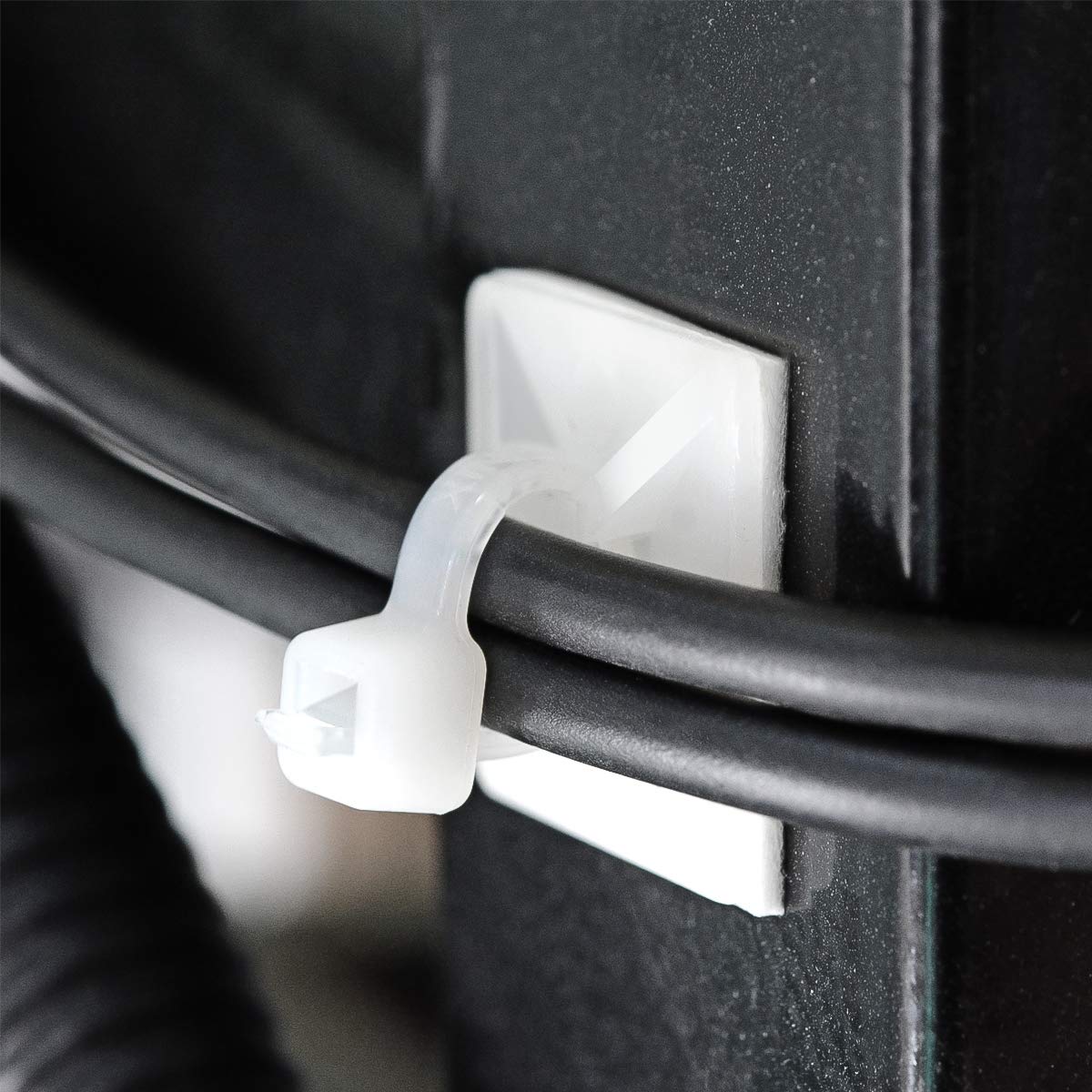 Foto 4 pulgar | Soportes para Cables Xhf 3m Autoadhesivos Blancos 100 Unidades - Venta Internacional