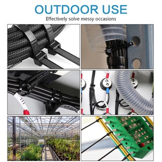 Foto 7 | Cable De Nailon Autoblocante Rienar De 15 Cm Con Cremallera, 1000 Unidades, Color Negro - Venta Internacional.