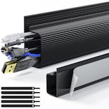 Organizador De Cables Delamu Safe & Tidy Para El Hogar Y La Oficina, 40 Cm X 2 - Venta Internacional.