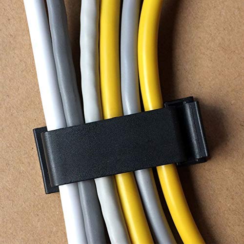 Foto 3 pulgar | Pinzas Autoadhesivas Para Gestión De Cables Soulwit, 50 Unidades, Negras - Venta Internacional.