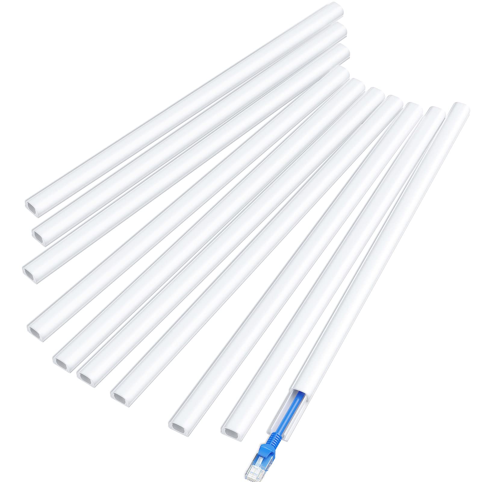 Foto 2 pulgar | Cord Hider Wall Delamu Cc05 Para 1 Minicable De 14,2 M, Color Blanco - Venta Internacional.