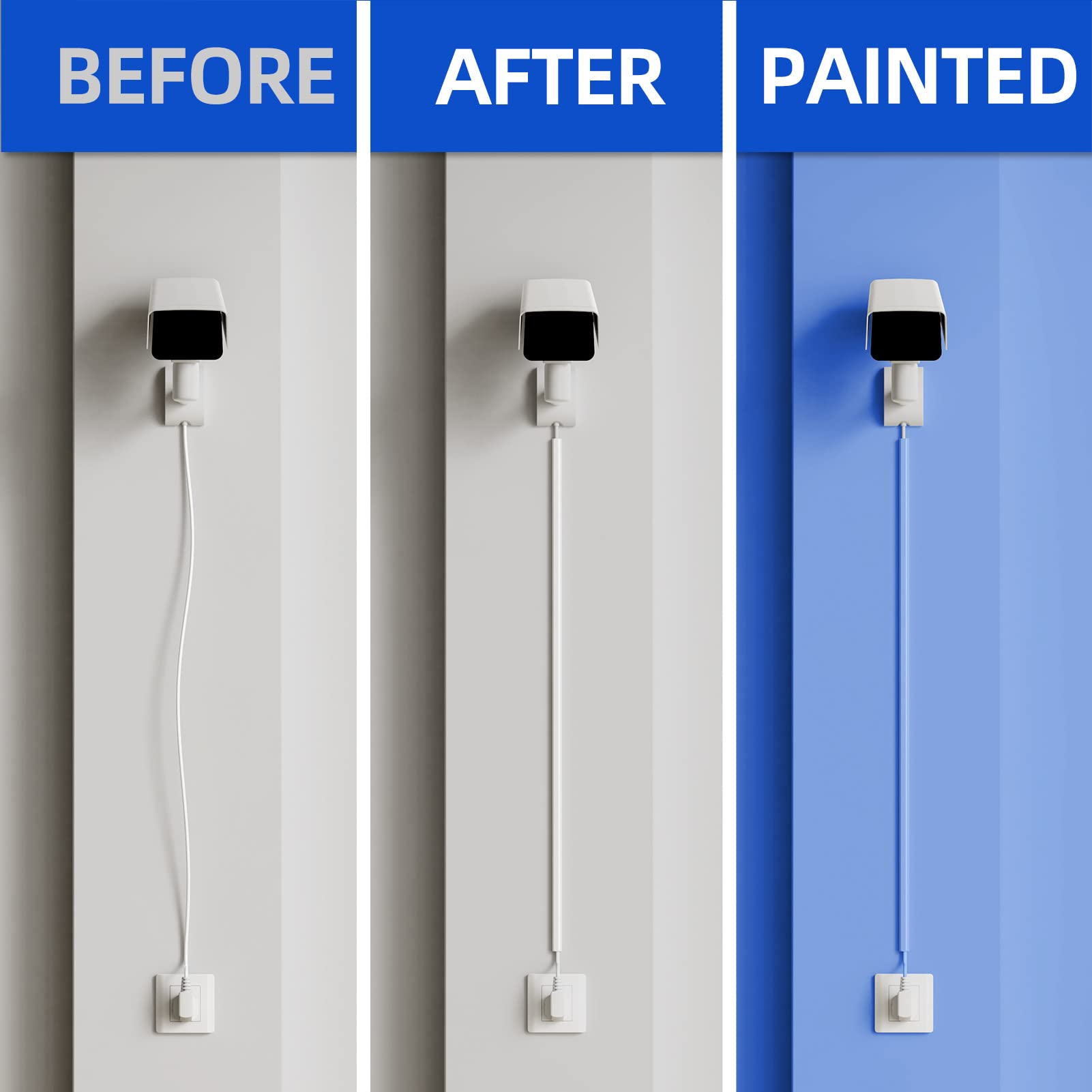 Foto 6 pulgar | Cord Hider Wall Delamu Cc05 Para 1 Minicable De 14,2 M, Color Blanco - Venta Internacional.