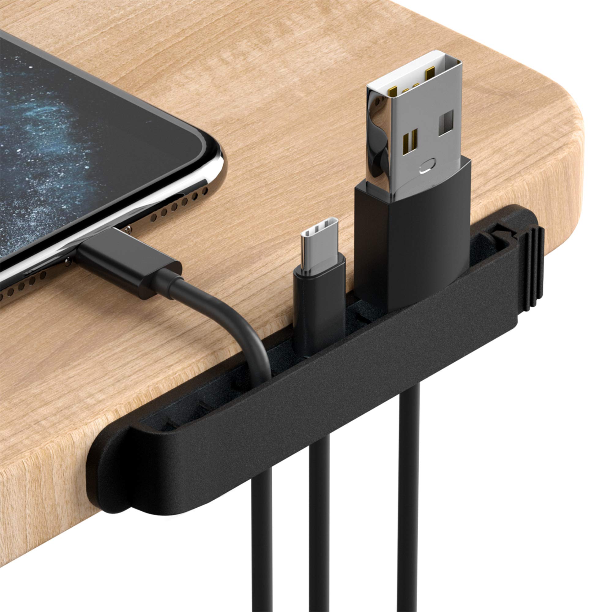 Organizador de Cables Pzoz Clips Autoadhesivos 3 Piezas - Venta Internacional