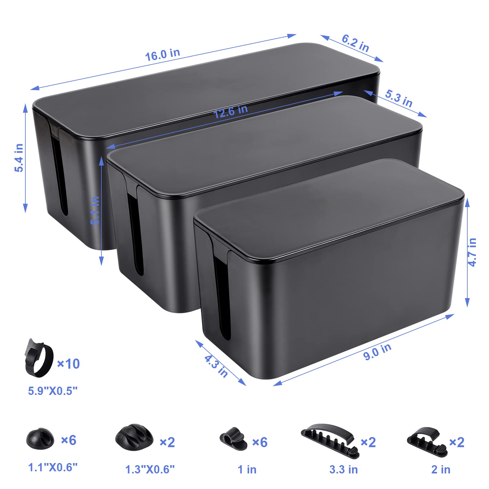 Foto 3 pulgar | Caja Organizadora de Cables Chouky - Venta Internacional