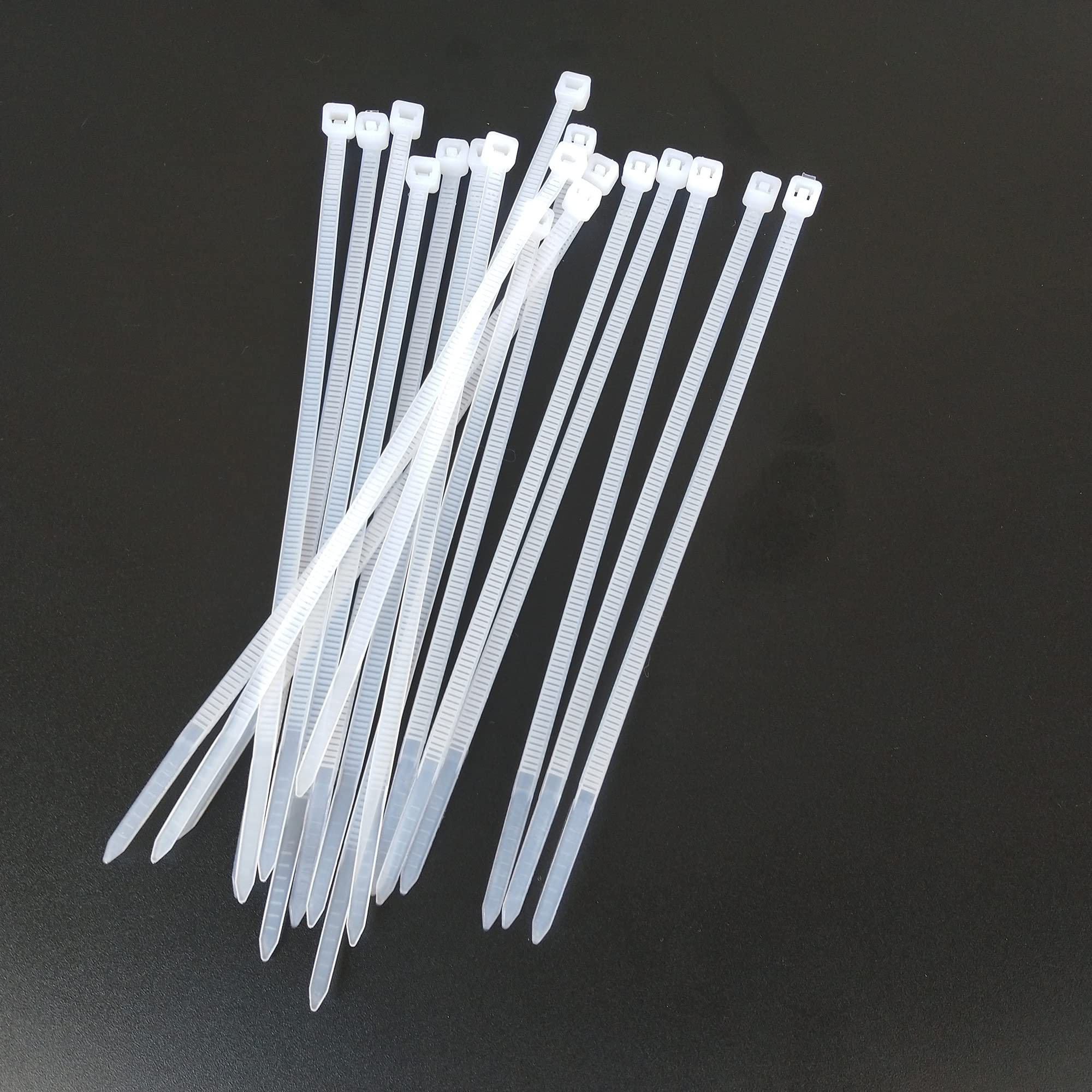 Foto 6 pulgar | Bridas Miwutz 500 Unidades 10 cm Nailon de Alta Resistencia Blancos - Venta Internacional