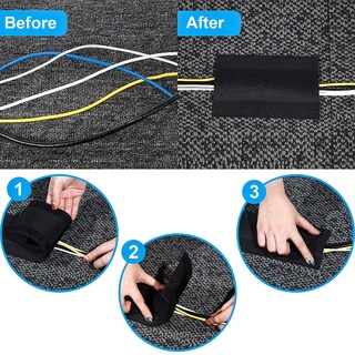 Foto 4 | Protector De Cable Cable Grip Para Suelo, 6 M, Willbond - Venta Internacional.