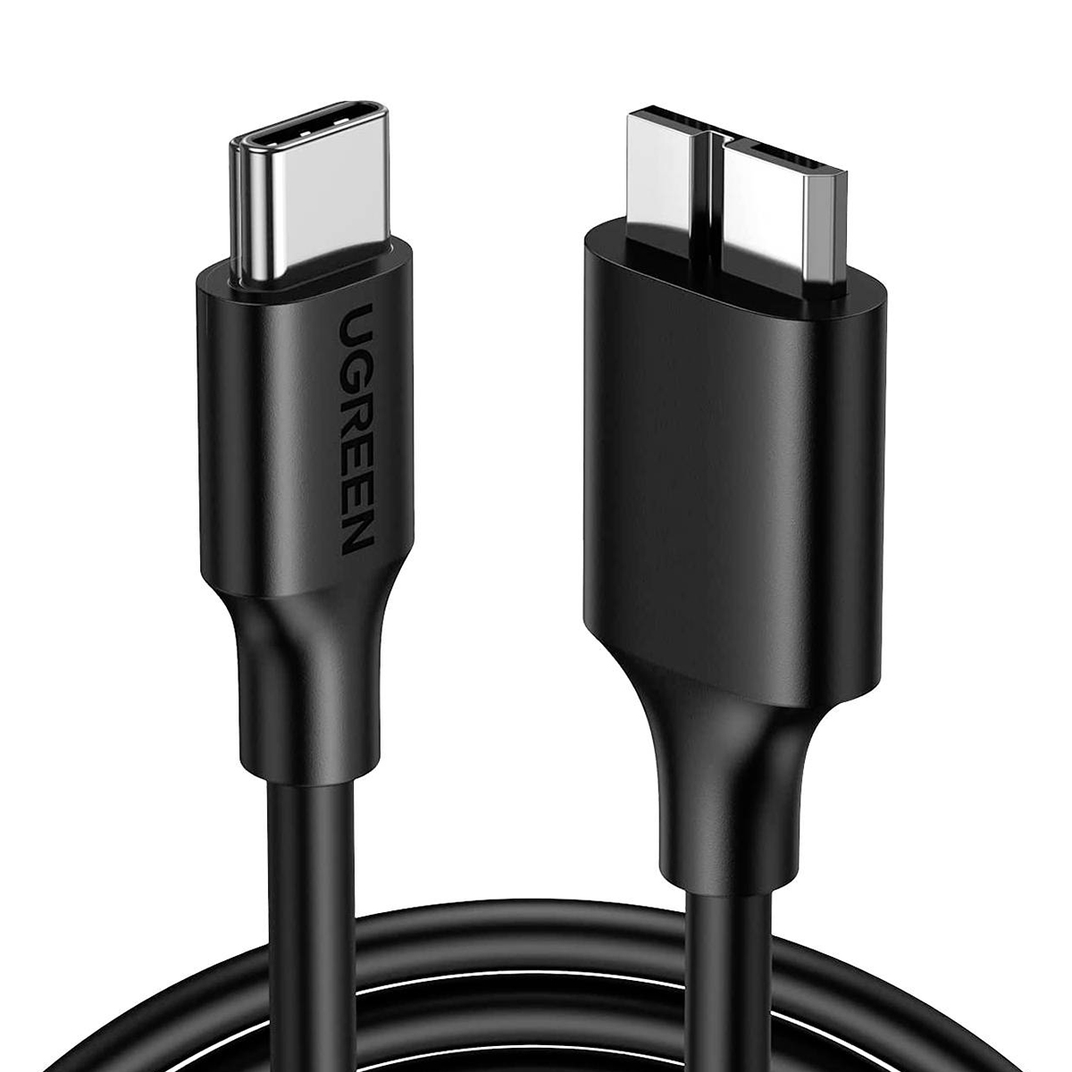 Cable Usb C A Usb 3.0 Micro B Ugreen 20103 Carga Rápida De 1m