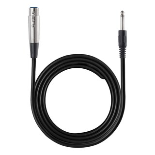 Foto 1 | Cable Extensión Jack Cannon - Plug Monoaural 6.3 mm Mitzu 11-6130