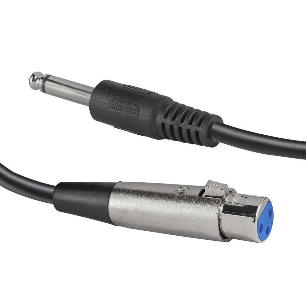 Foto 2 | Cable Extensión Jack Cannon - Plug Monoaural 6.3 mm Mitzu 11-6130