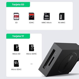 Foto 6 | Lector De Tarjetas 2 En 1 Ugreen 20250 Usb 3.0 A Sd/tf