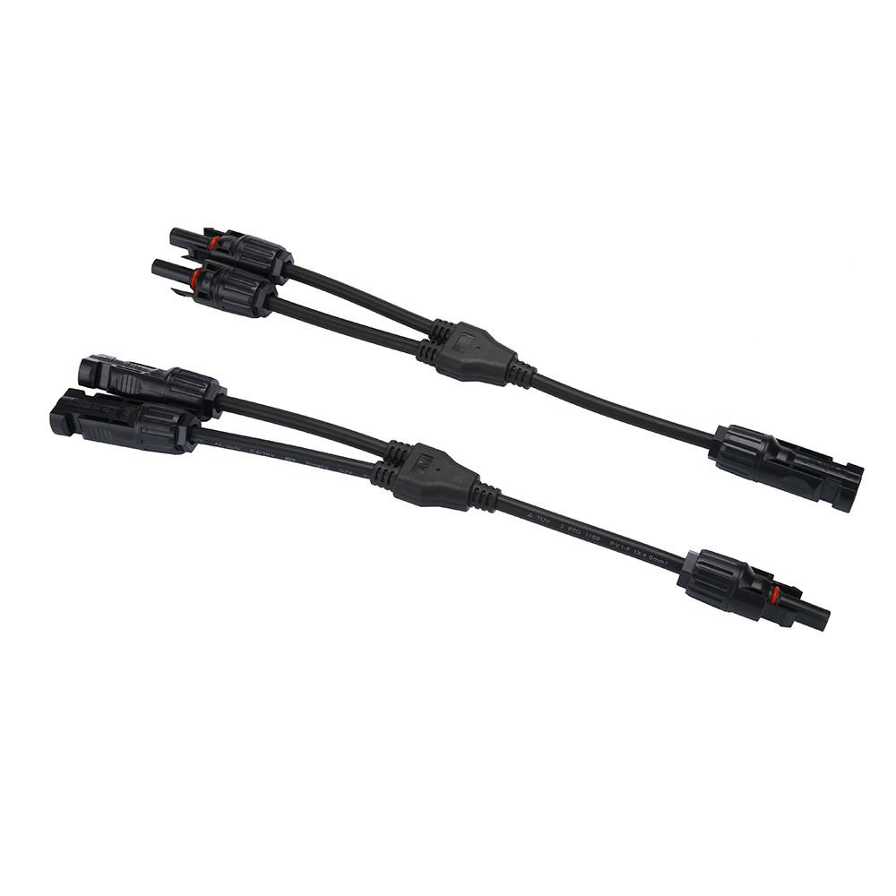 Foto 1 | Cable De Derivación Tipo Y Mc4, Par De Conectores Macho-hembra - Venta Internacional.