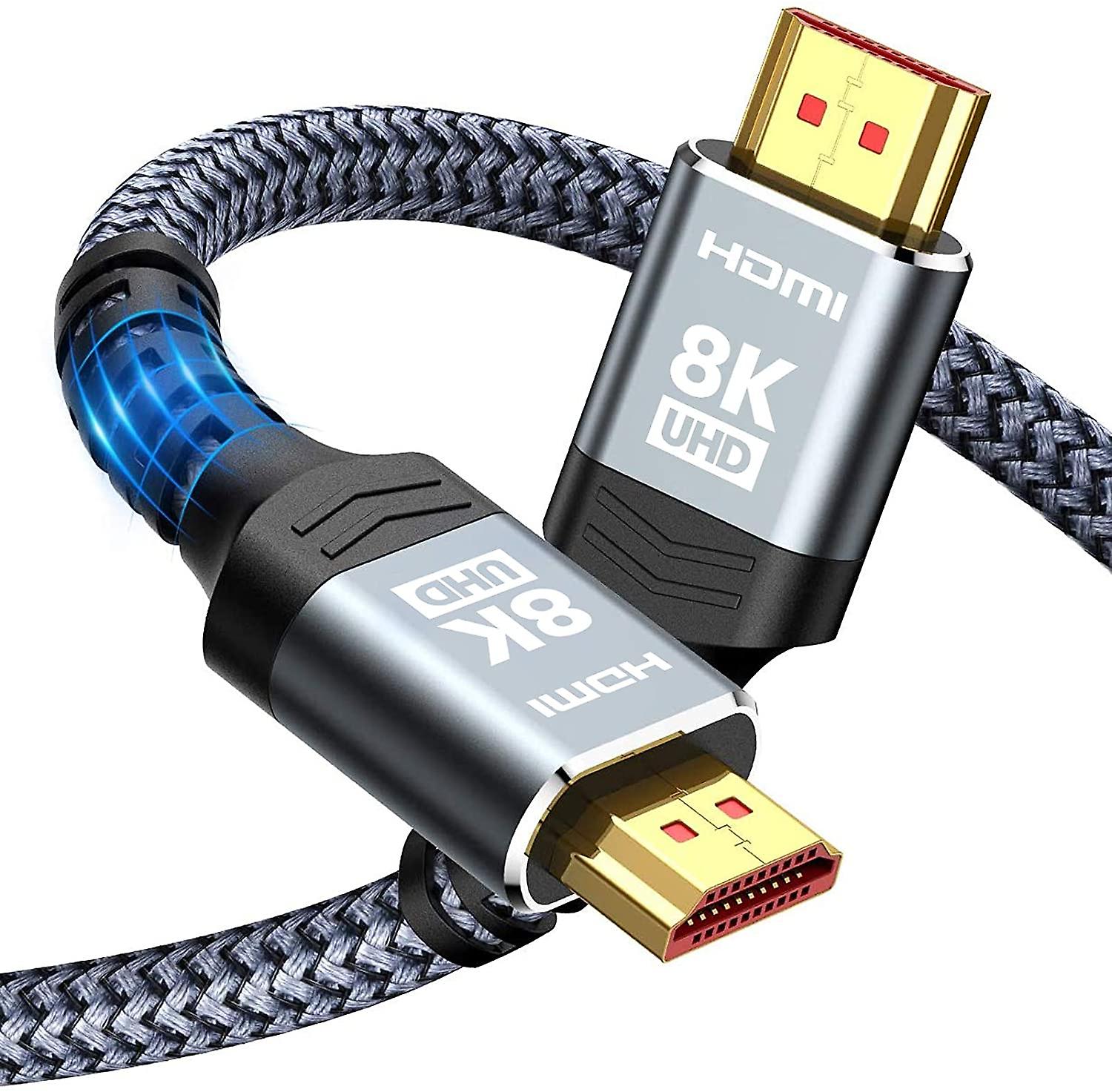 Cable Trenzado 4k 120 Hz Dts:x Hdcp 2.2 y 2.3 Hdr - Venta Internacional