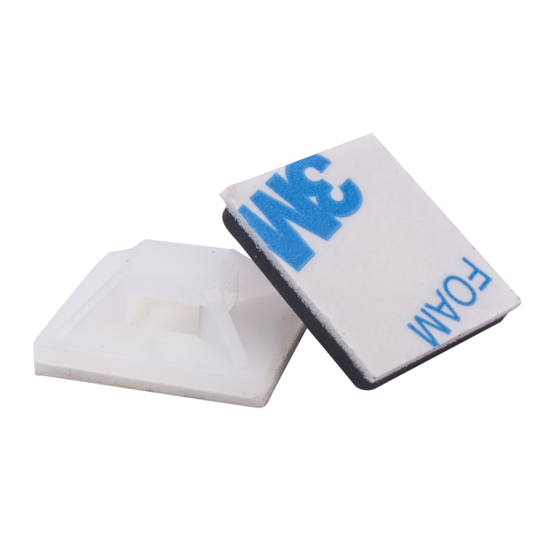 Foto 1 | Base ce Plástico con Bridas de Plástico de 2 X 2 cm 10 Piezas - Venta Internacional