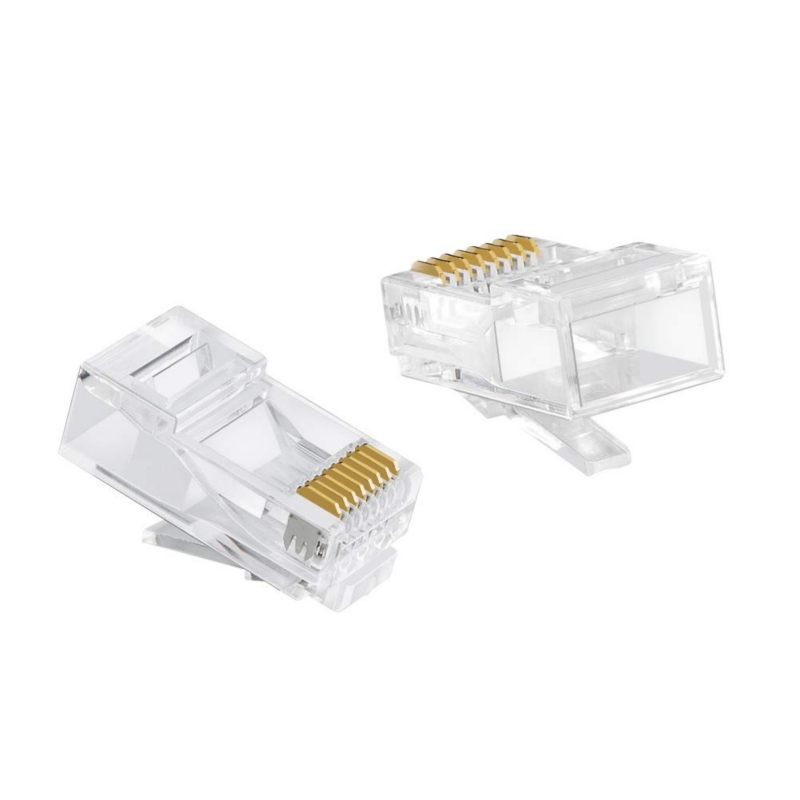 Terminales de Red con Conectores Rj45 100 Piezas - Venta Internacional