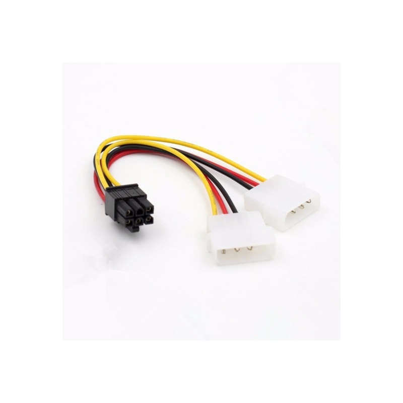 Foto 3 pulgar | Cable Adaptador De Alimentación Para Tarjeta De Vídeo Molex M Pci 6 Pin H - Venta Internacional.