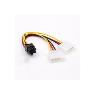 Foto 2 | Cable Adaptador De Alimentación Para Tarjeta De Vídeo Molex M Pci 6 Pin H - Venta Internacional.