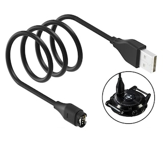 Foto 2 | Cable de Carga Usb para Garmin Forerunner Fenix Series - Negro - Venta Internacional
