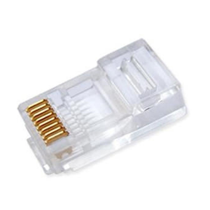 Foto 2 pulgar | Bolsa de Conectores Rj45 Cat6 X10 Para Cableado Ethernet Y Red Lan - Venta Internacional