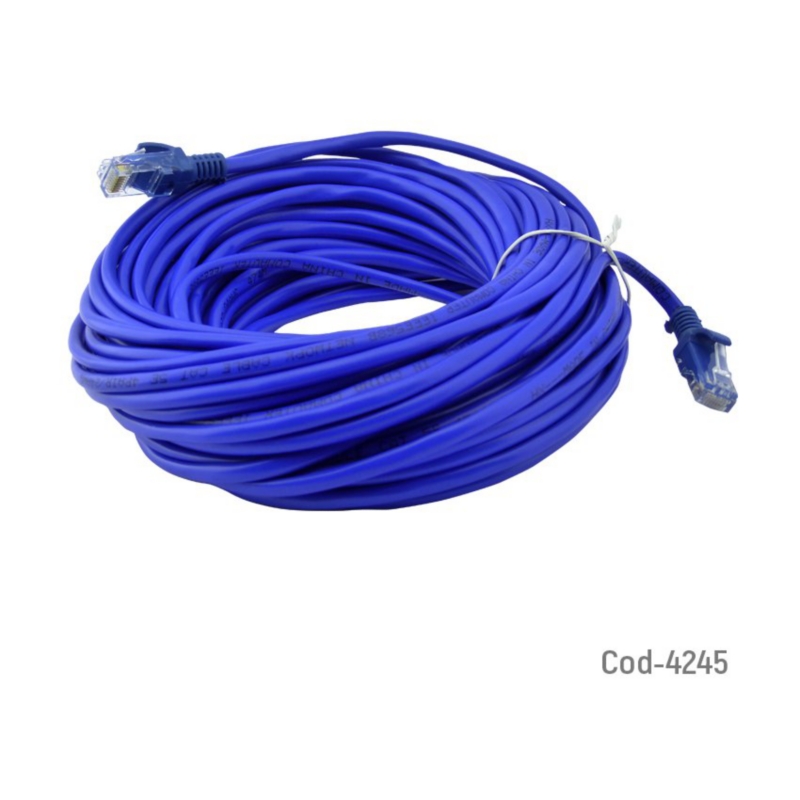 Foto 2 pulgar | Cable de Red Rj-45 Categoría 5e 20 M Techcenter Azul - Venta Internacional