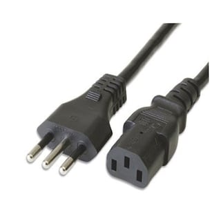 Foto 1 | Cable De Alimentación Para Pc, 1,8 M, 220 V, 10 A, Hembra C13 A Macho, Negro - Venta Internacional.