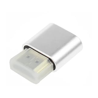 Foto 2 | Adaptador Displayport A Vga 1080p Full Hd Plateado - Venta Internacional.