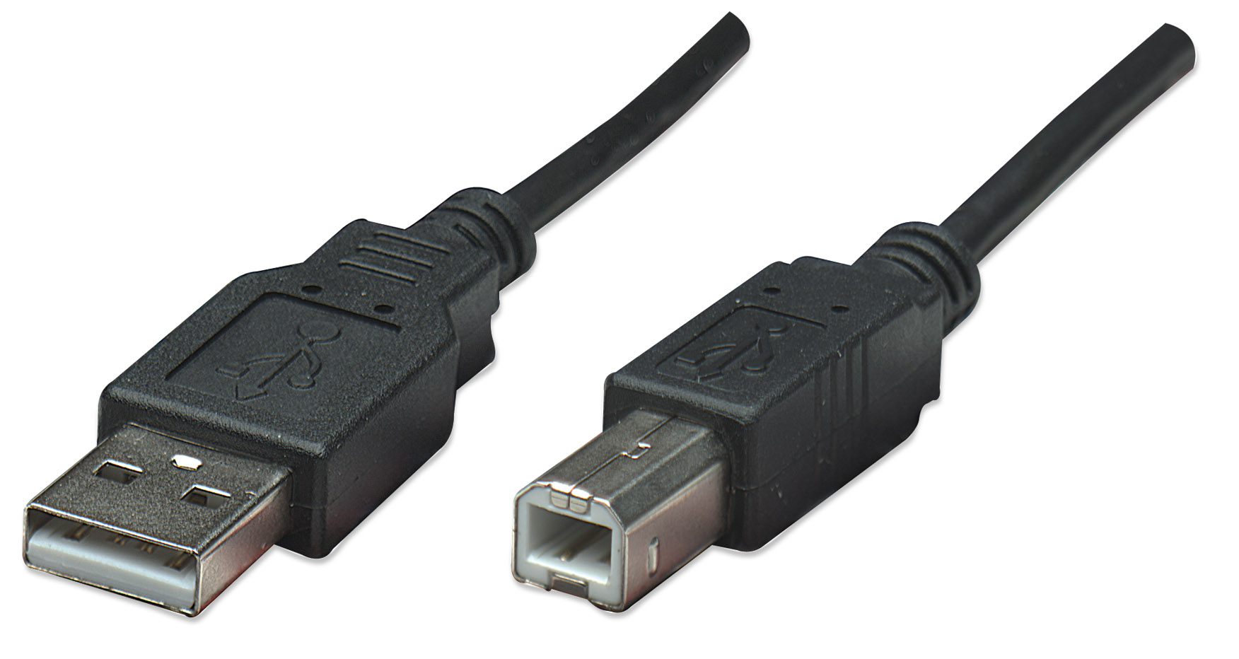 Foto 2 pulgar | Cable USB-B Manhattan Negro 0.5 m