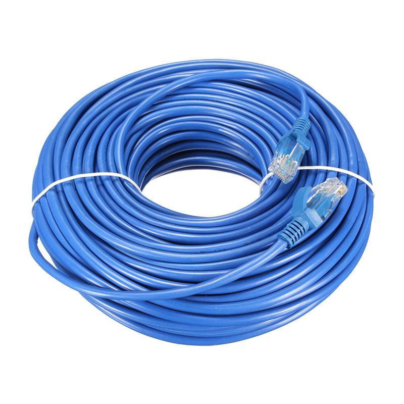 Foto 2 pulgar | Cable de Red Lan RJ45 Genérico de 20 m Cat 5E Azul - Venta Internacional