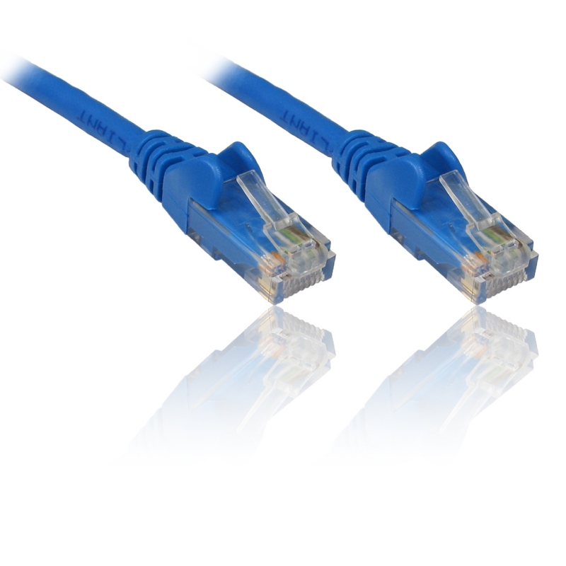 Foto 3 pulgar | Cable de Red Lan RJ45 Genérico de 20 m Cat 5E Azul - Venta Internacional