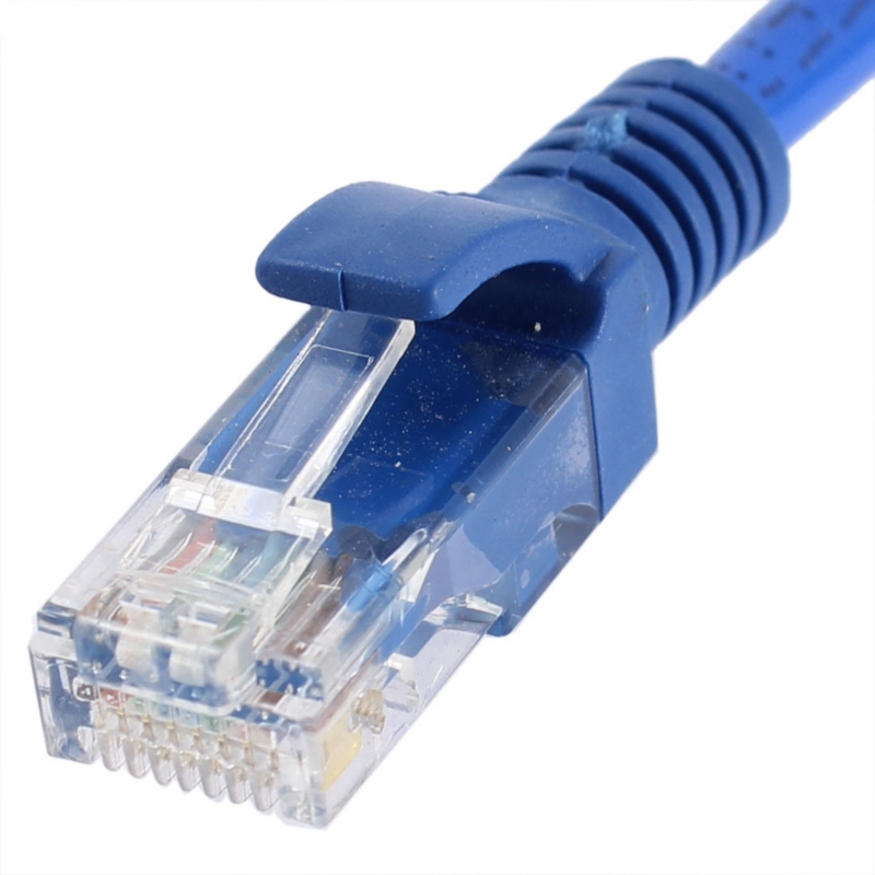 Foto 4 pulgar | Cable de Red Lan RJ45 Genérico de 20 m Cat 5E Azul - Venta Internacional