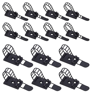 Foto 1 | Cintas de Cable Rustark Nailon Autoadhesivas Ajustables 50 Unidades - Venta Internacional
