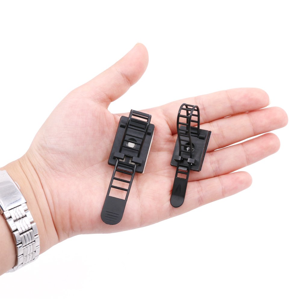 Foto 5 pulgar | Cintas de Cable Rustark Nailon Autoadhesivas Ajustables 50 Unidades - Venta Internacional