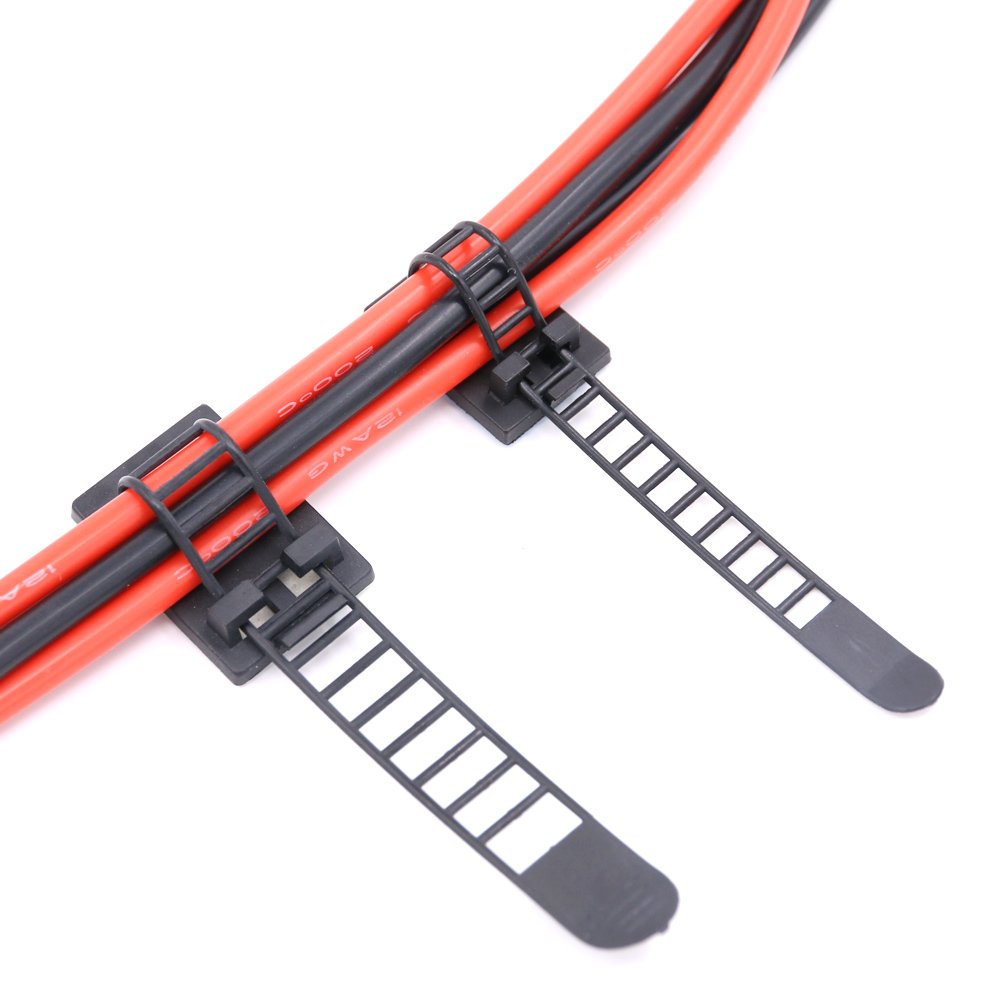 Foto 7 pulgar | Cintas de Cable Rustark Nailon Autoadhesivas Ajustables 50 Unidades - Venta Internacional