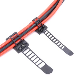 Foto 6 | Cintas de Cable Rustark Nailon Autoadhesivas Ajustables 50 Unidades - Venta Internacional