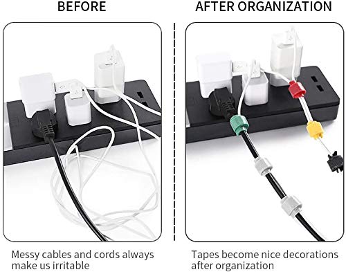 Foto 6 pulgar | Cinchos para Cables Jewoster Negras Paquete de 50 Piezas 20 cm - Venta Internacional