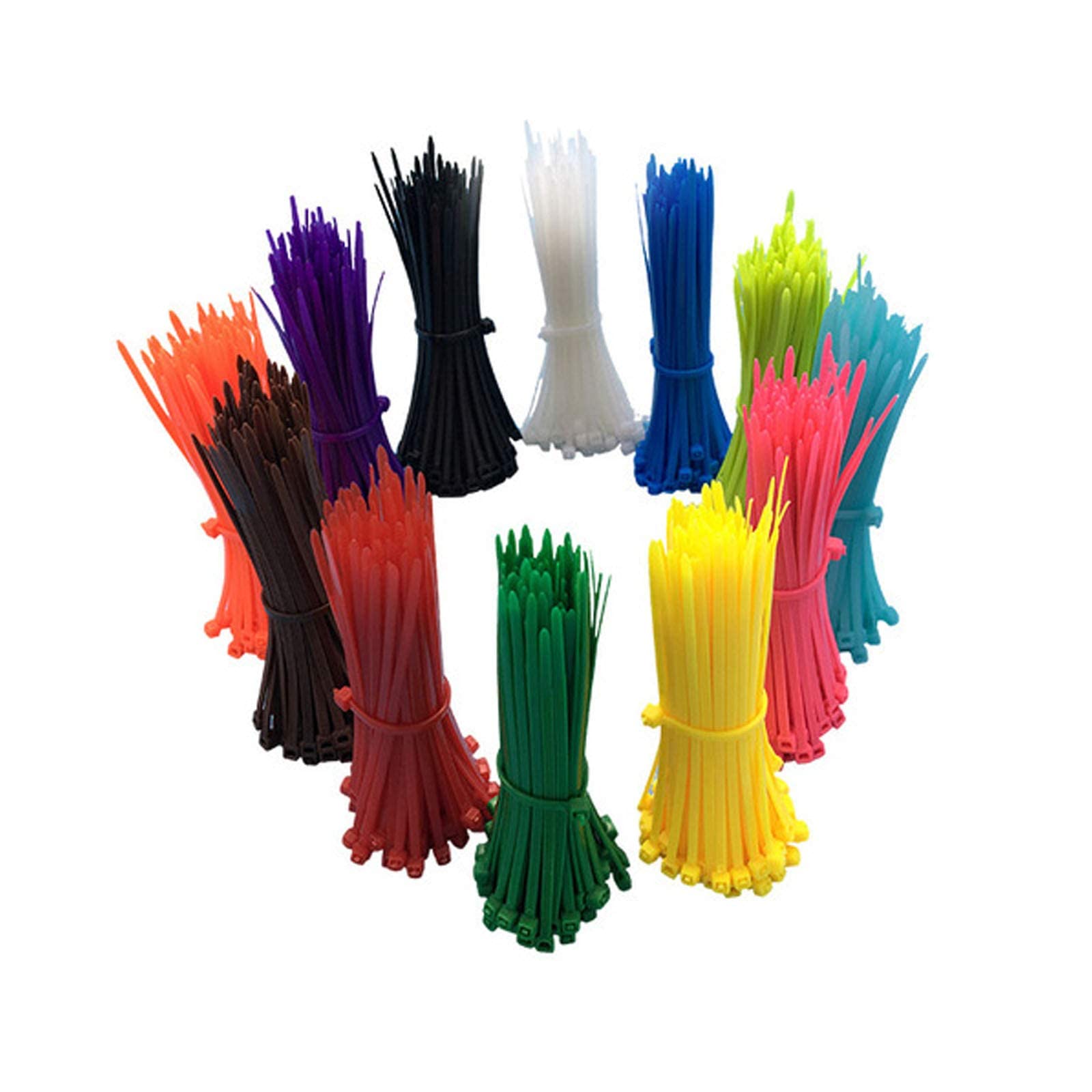Foto 2 pulgar | Bridas Yi-gog Multiusos, Nailon De Varios Colores 1200 Unidades - Venta Internacional