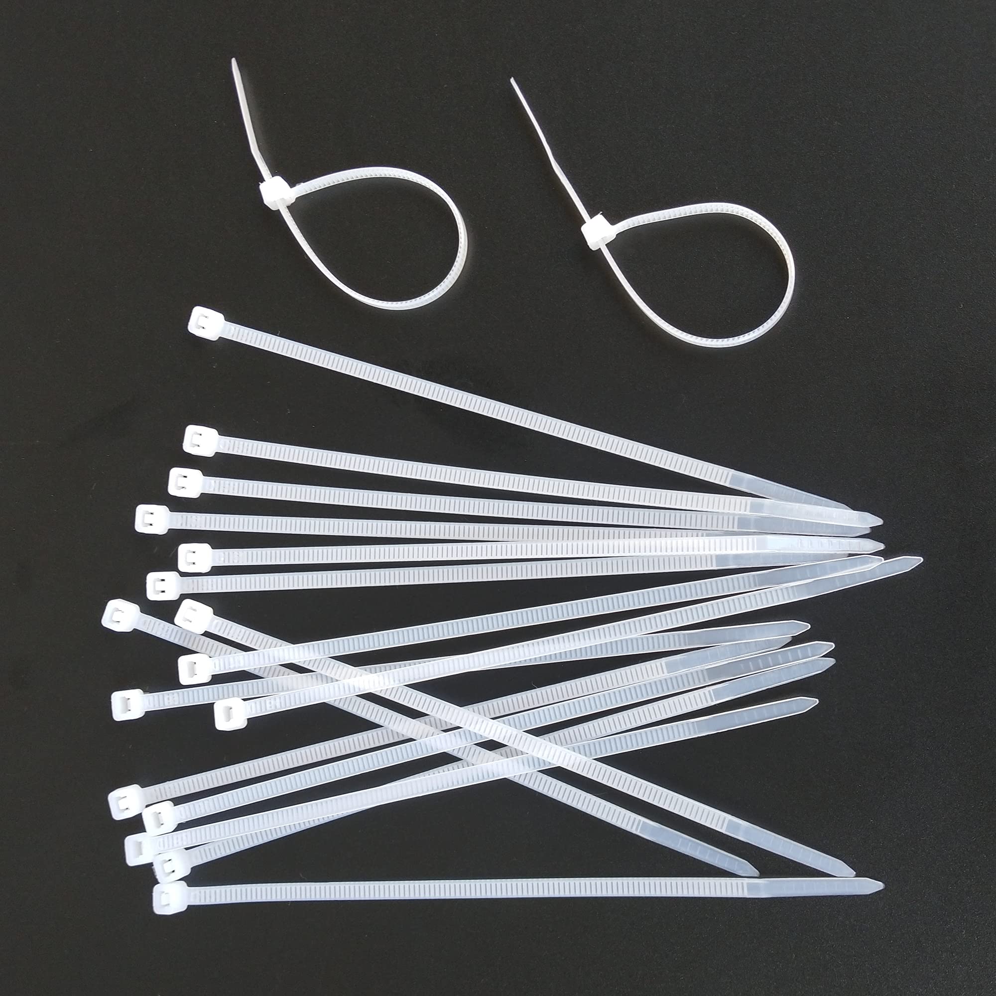 Foto 4 | Bridas Miwutz 500 Unidades 10 cm Nailon de Alta Resistencia Blanco - Venta Internacional