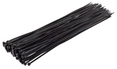 Foto 1 | Bridas Gtse de 14 Cm Nailon 100 Unidades 22,68 Kg de Resistencia Negro - Venta Internacional
