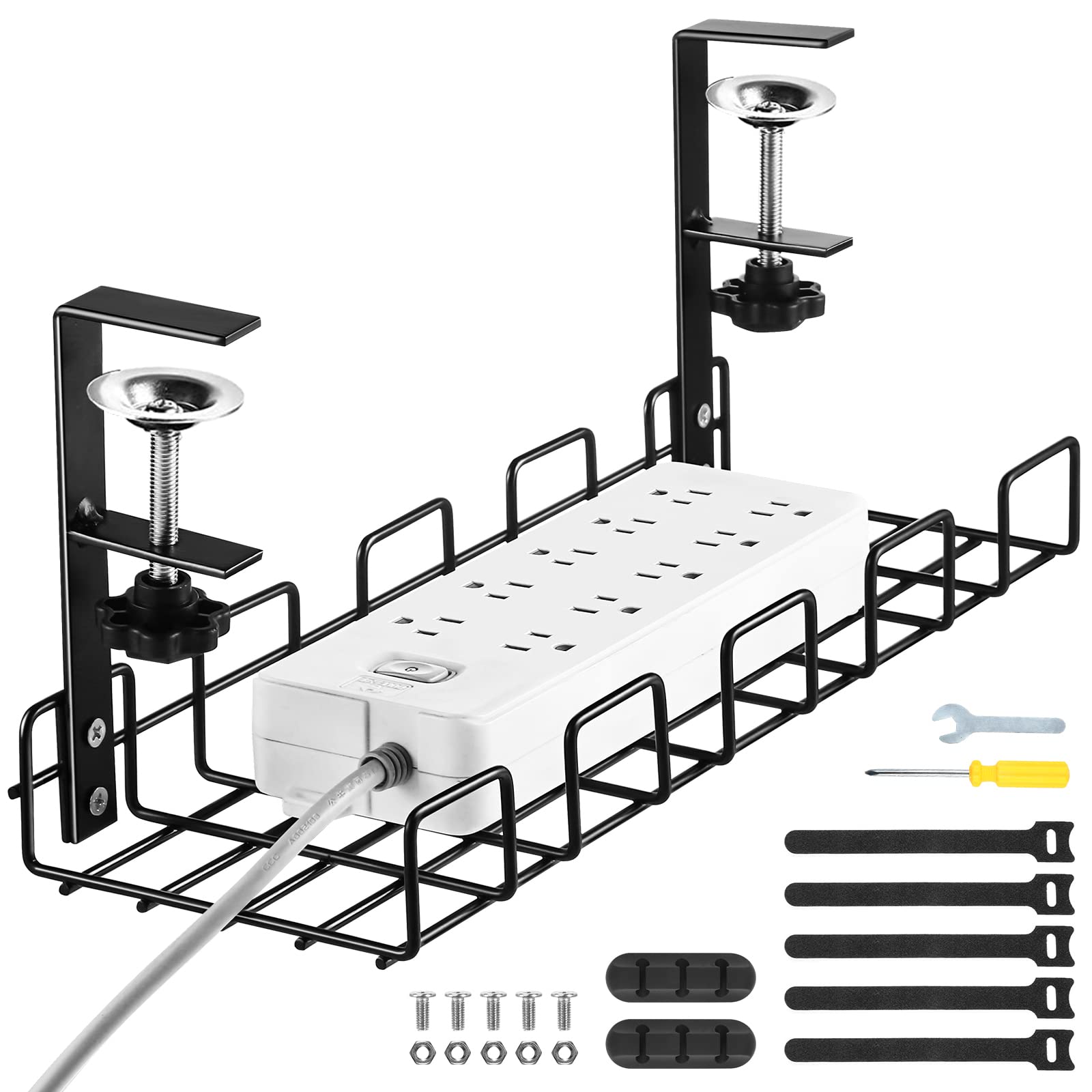 Foto 2 pulgar | Bandeja de Gestión de Cables para Debajo del Escritorio Heatcheer - Venta Internacional