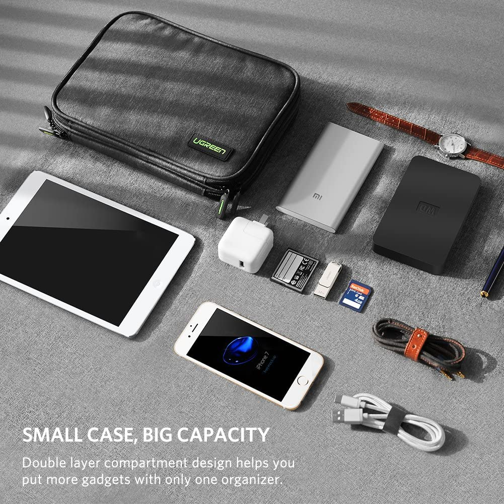 Foto 4 pulgar | Organizador de Viaje Ugreen - Bolsa de Almacenamiento para Dispositivos electrónicos color Negro - Venta Internacional