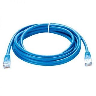 Foto 1 | Cable UTP Cable de Conexión de Red Cat 5e 5 m Azul - Venta Internacional