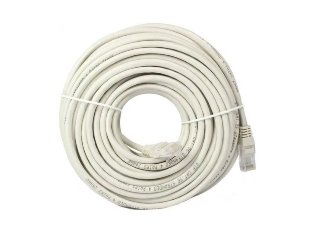 Foto 3 pulgar | Cable de Red Lan RJ45 Categoría 5 20 m Gris - Venta Internacional