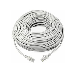 Foto 2 | Cable de Red Blindado Cat5 25 m Gris o Cable de Internet - Venta Internacional