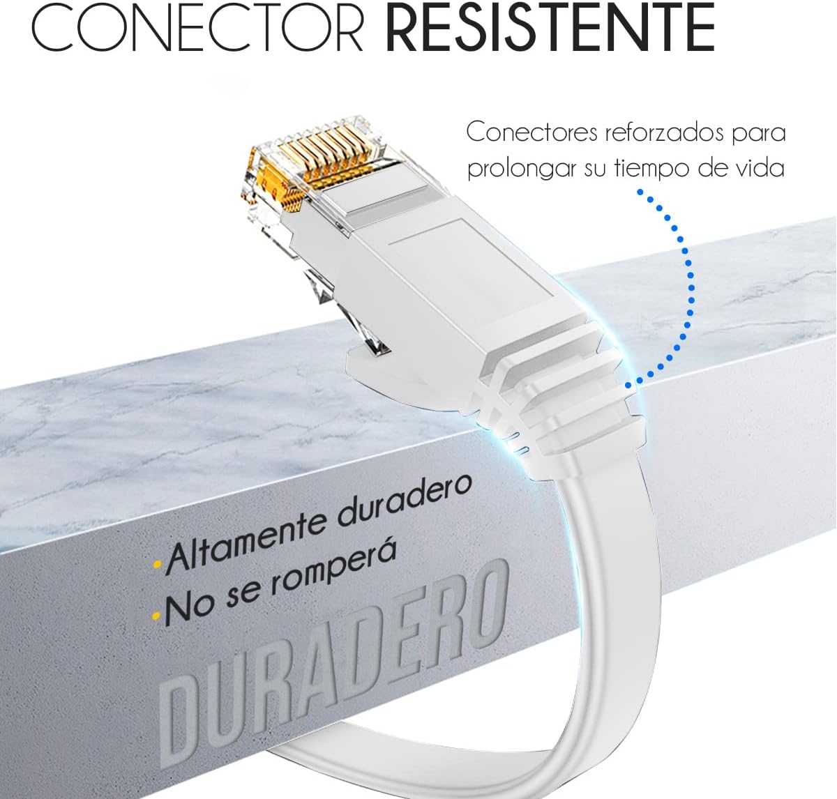 Foto 4 pulgar | Cable Ethernet Ugreen Cat7 RJ45 de 15 m para Red 10 Gbps - Venta Internacional