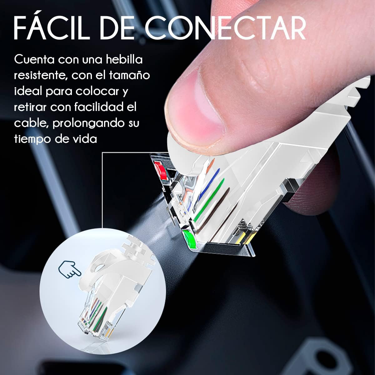 Foto 6 pulgar | Cable Ethernet Ugreen Cat7 RJ45 de 15 m para Red 10 Gbps - Venta Internacional